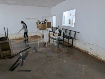 Las instalaciones de Somos La Nave tras la Dana